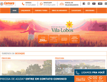 Tablet Screenshot of cemara.com.br